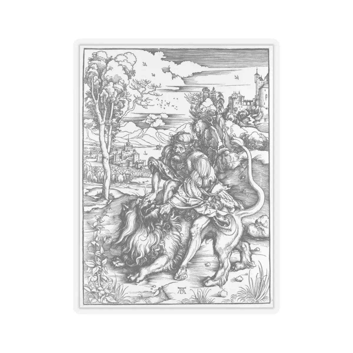 SKU:TSS-STICK-LBRDRR-6X6-13SL6 Sizes:6" × 6" Types:Transparent
