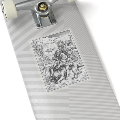 SKU:TSS-STICK-LBRDRR-6X6-13SL6 Sizes:6" × 6" Types:Transparent