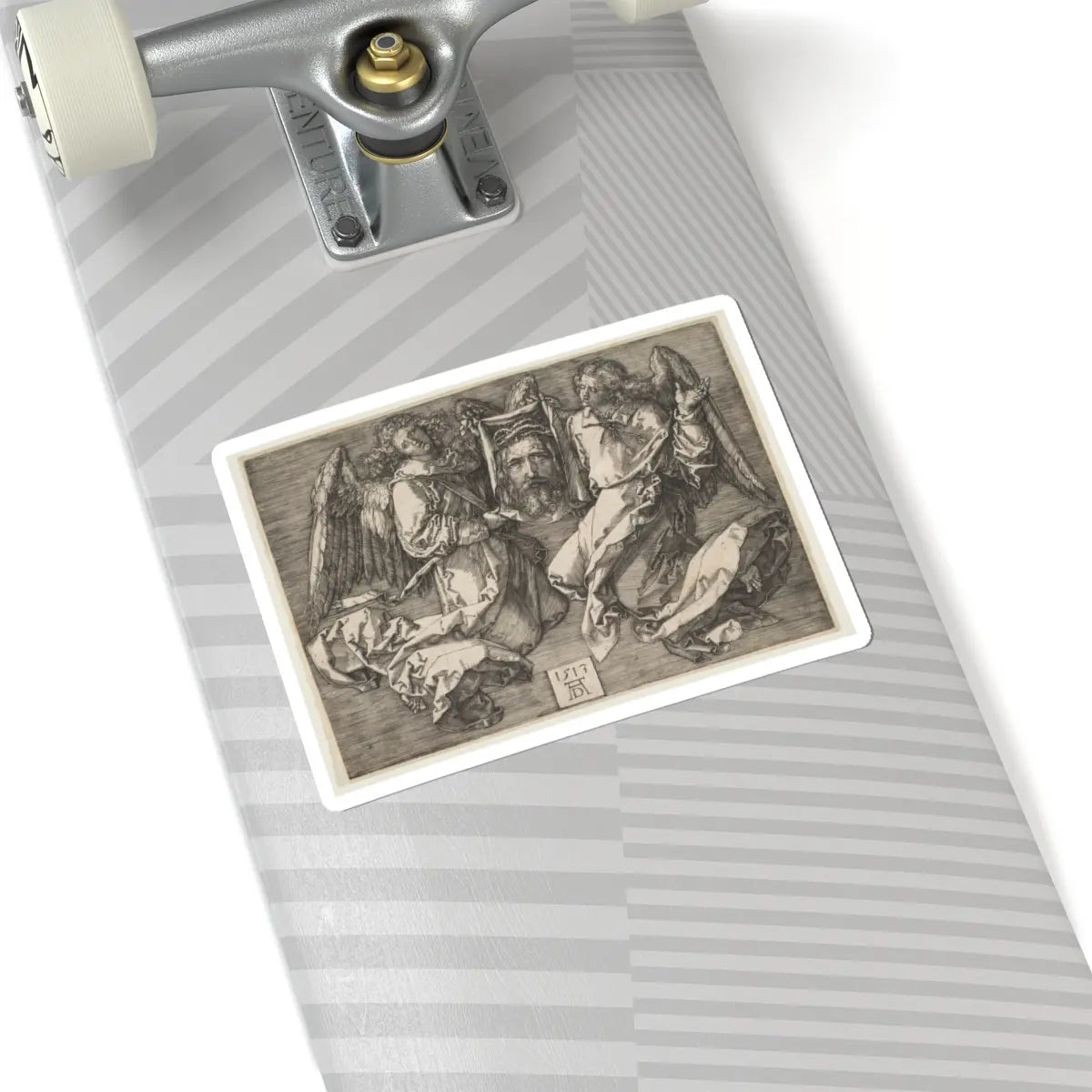 SKU:TSS-STICK-LBRDRR-6X6-322 Sizes:6" × 6" Types:White