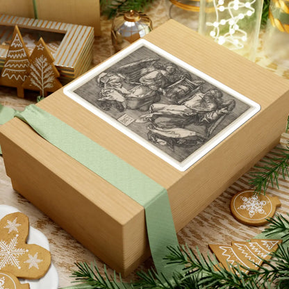 SKU:TSS-STICK-LBRDRR-6X6-322 Sizes:6" × 6" Types:White