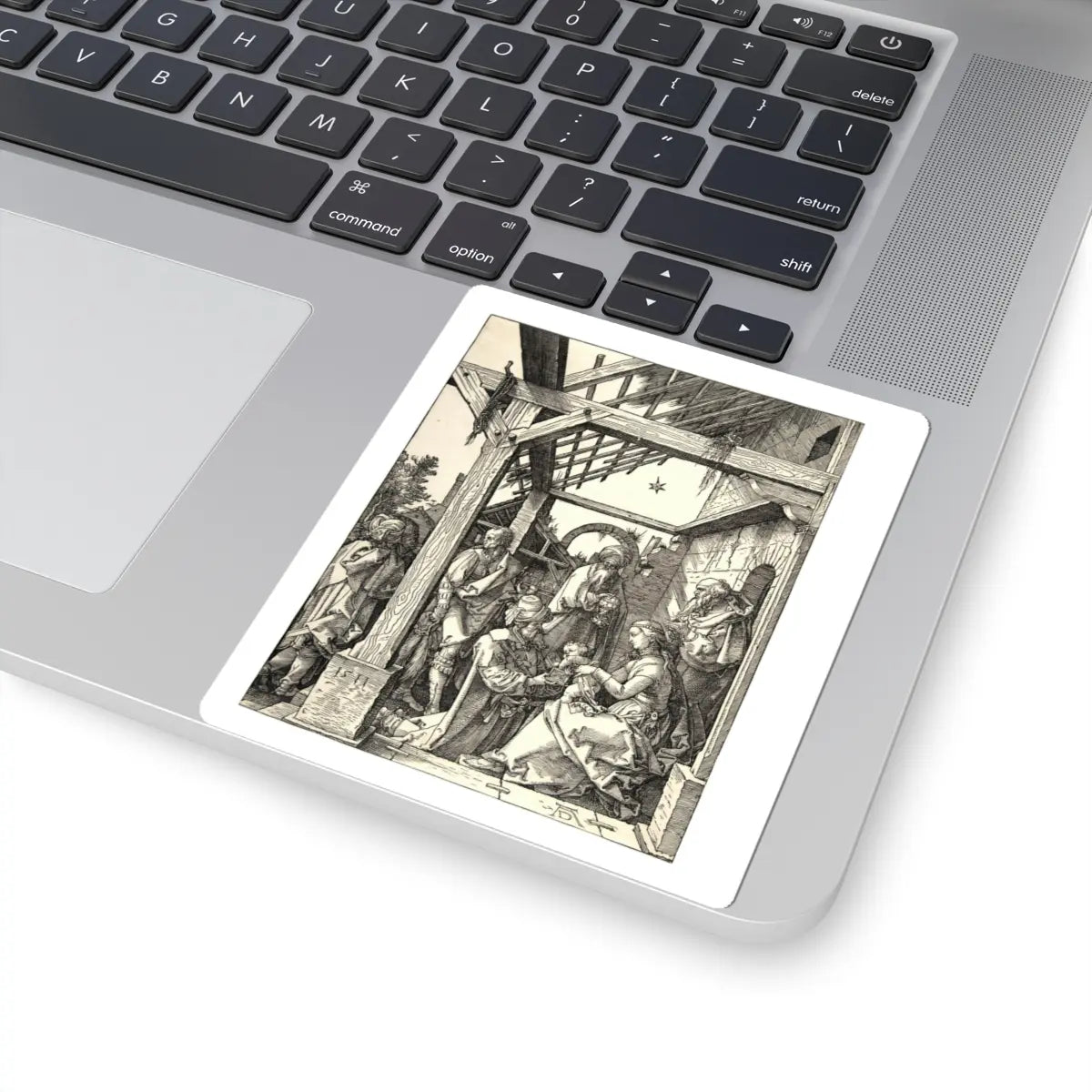 SKU:TSS-STICK-LBRDRR-4X4-331 Sizes:4" × 4" Types:White