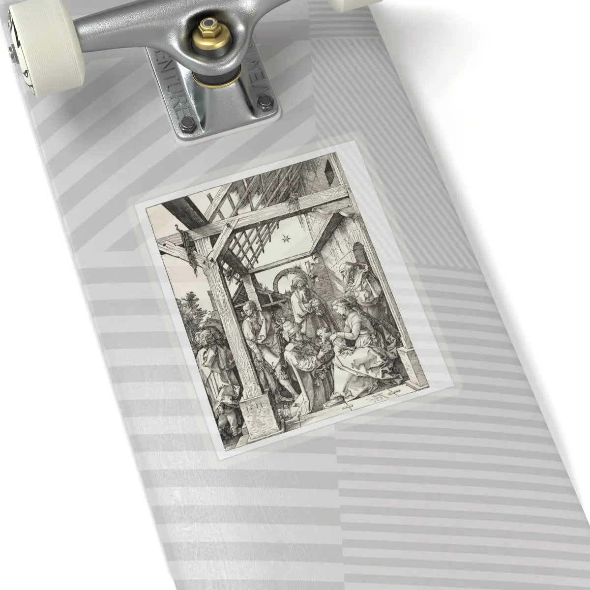 SKU:TSS-STICK-LBRDRR-6X6-13SLK Sizes:6" × 6" Types:Transparent