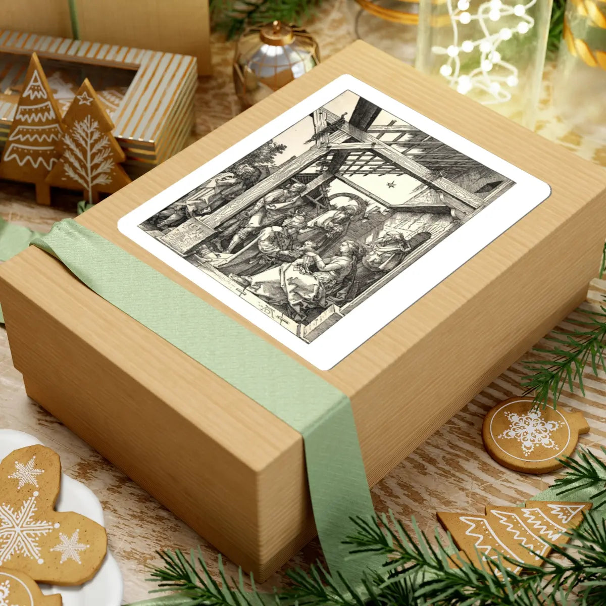 SKU:TSS-STICK-LBRDRR-6X6-331 Sizes:6" × 6" Types:White