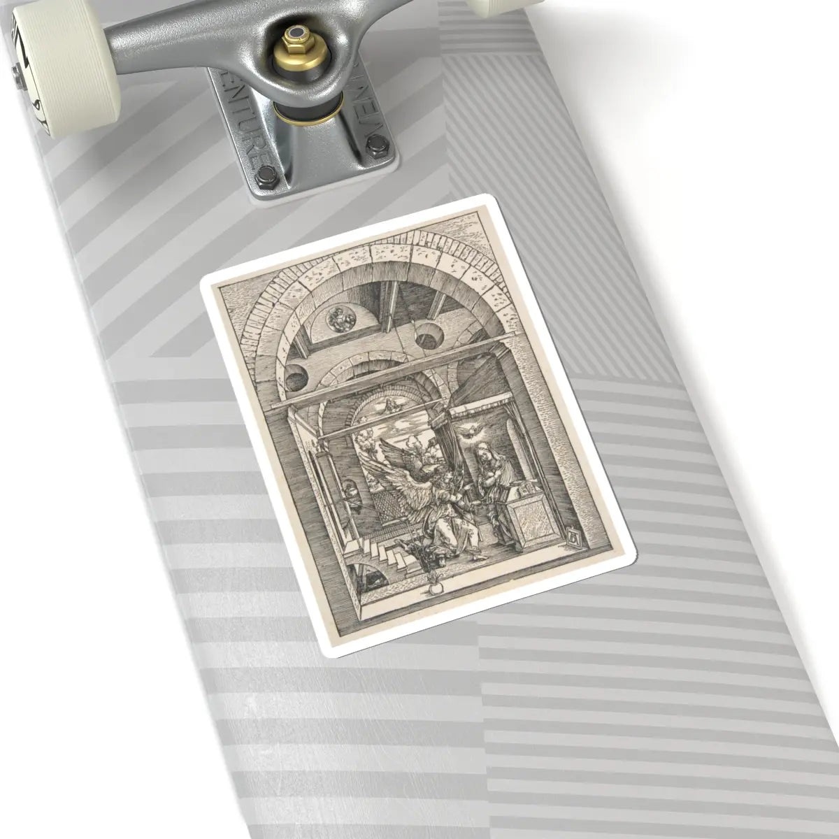 SKU:TSS-STICK-LBRDRR-6X6-339 Sizes:6" × 6" Types:White