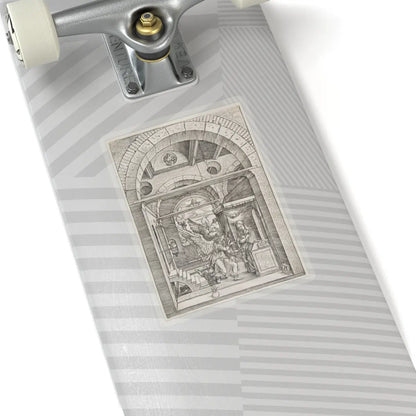SKU:TSS-STICK-LBRDRR-6X6-13SLT Sizes:6" × 6" Types:Transparent
