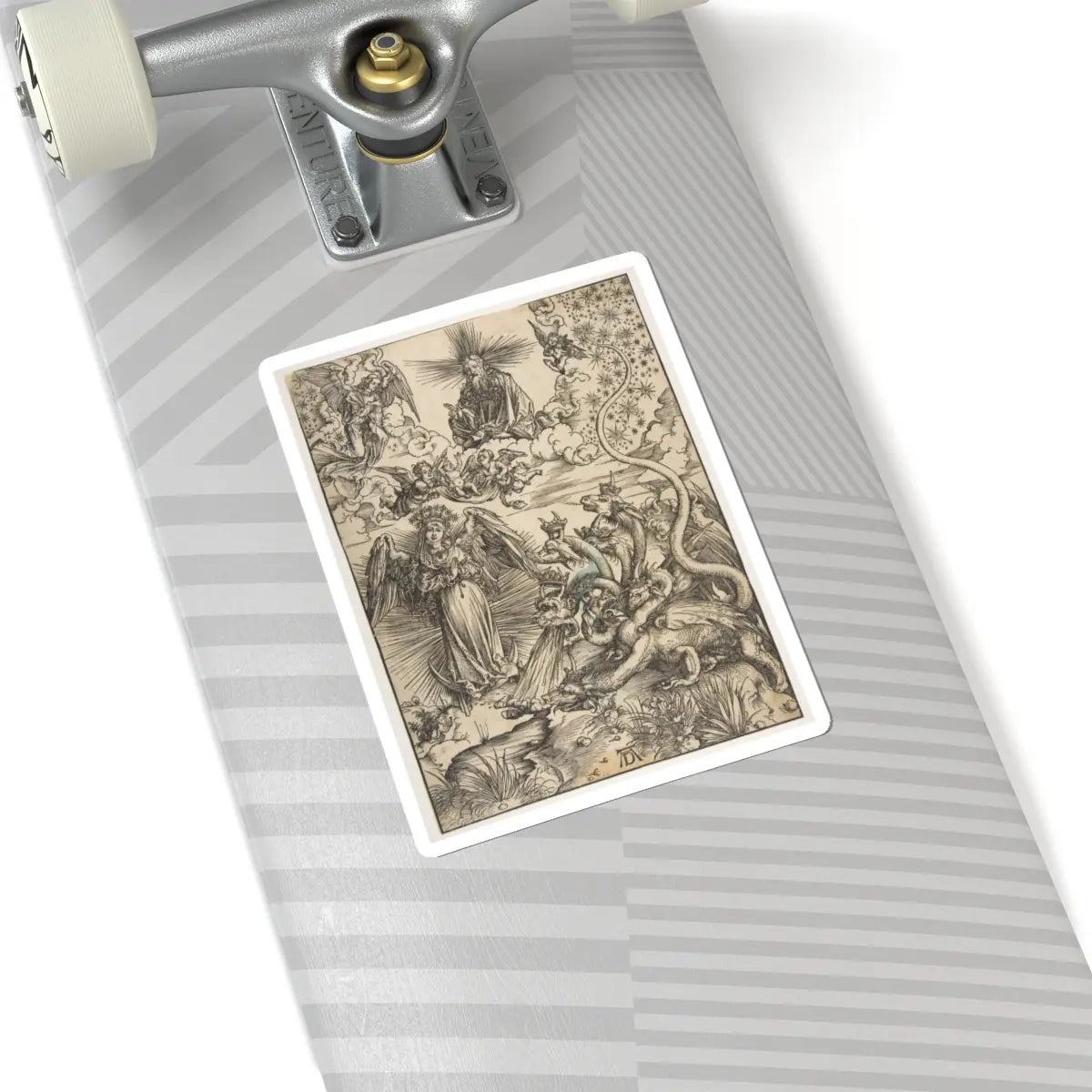 SKU:TSS-STICK-LBRDRR-6X6-344 Sizes:6" × 6" Types:White