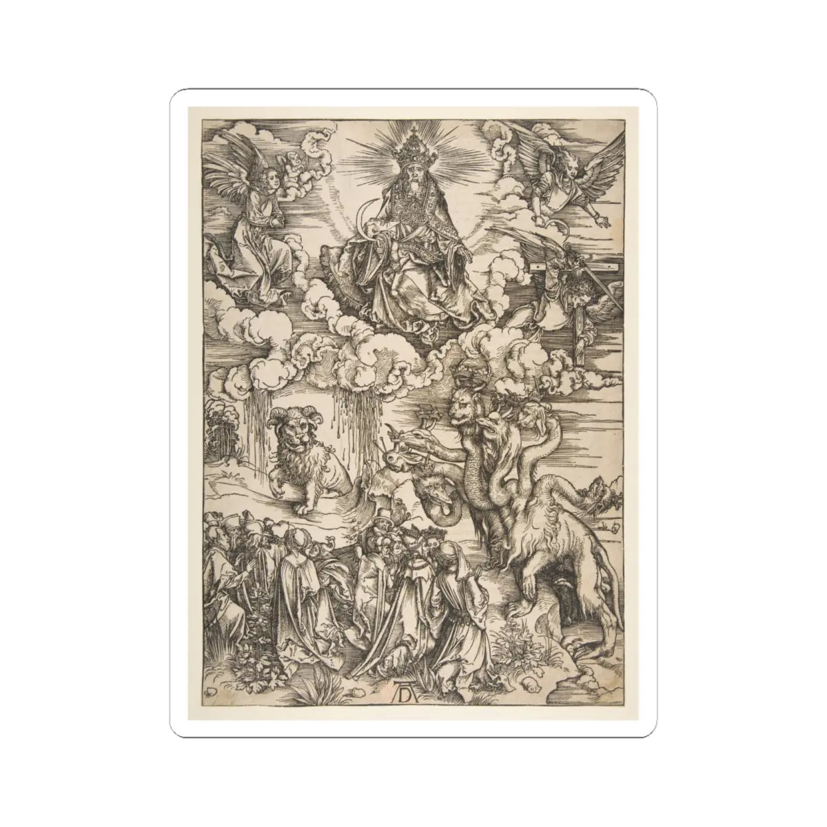 SKU:TSS-STICK-LBRDRR-6X6-368 Sizes:6" × 6" Types:White