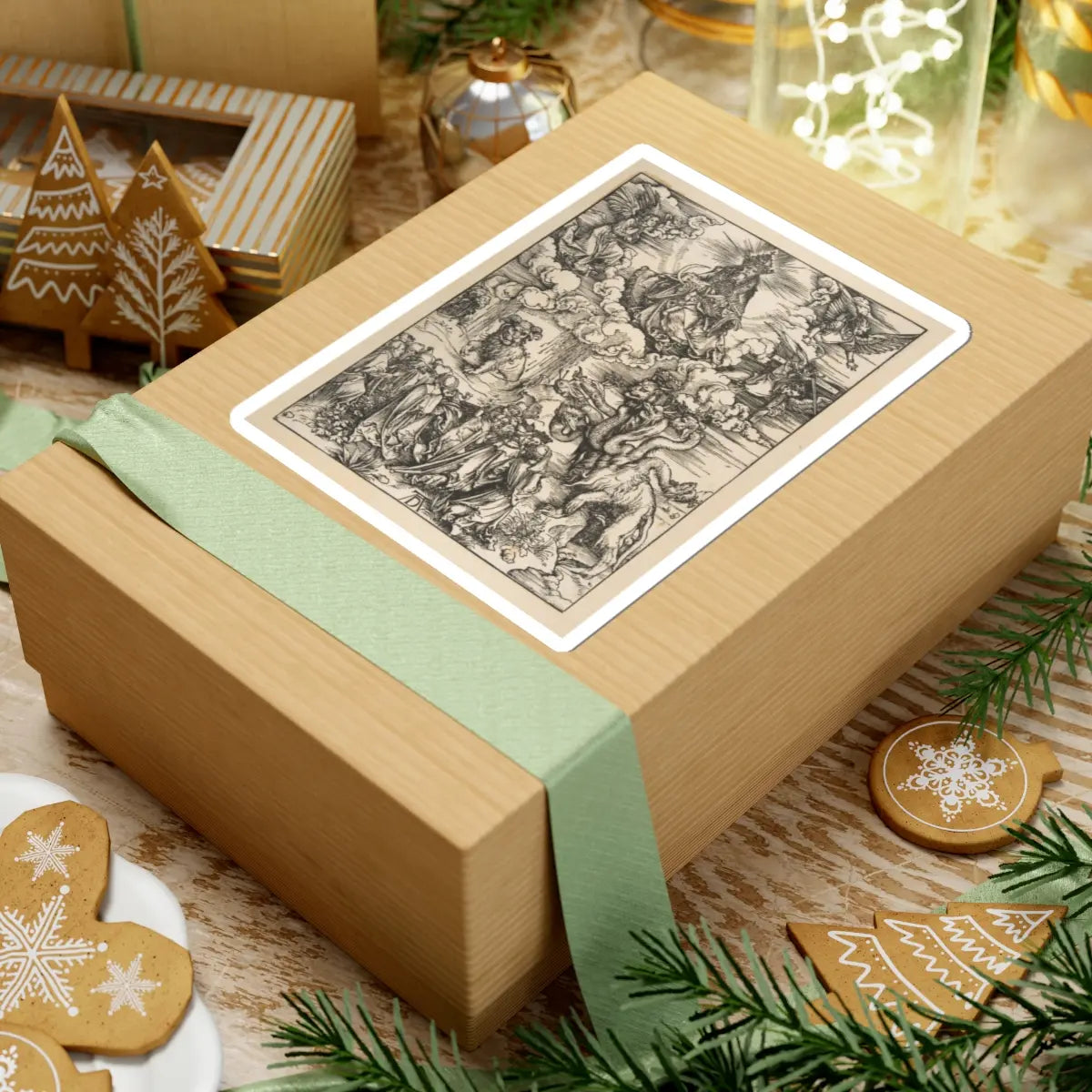 SKU:TSS-STICK-LBRDRR-6X6-372 Sizes:6" × 6" Types:White