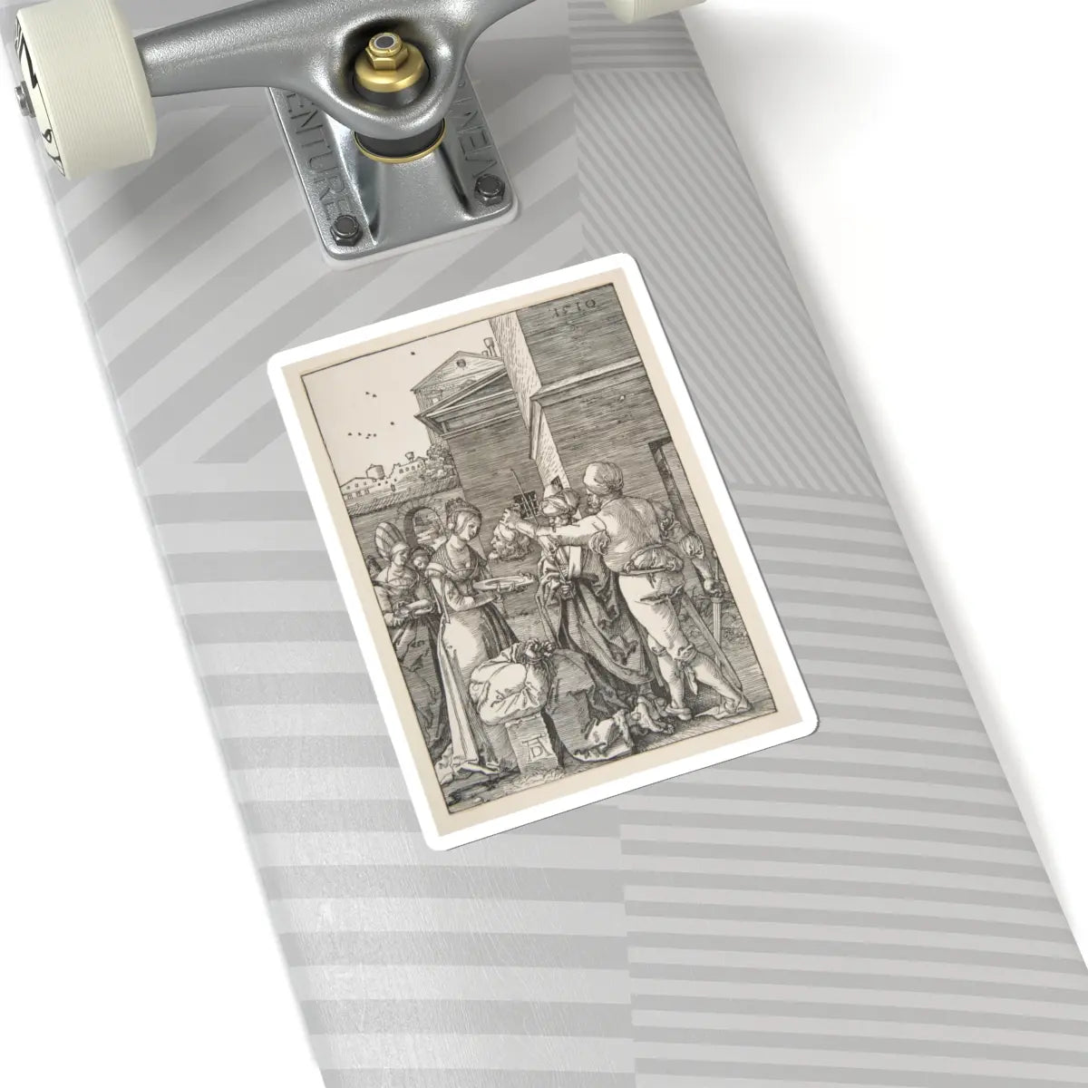 SKU:TSS-STICK-LBRDRR-6X6-373 Sizes:6" × 6" Types:White