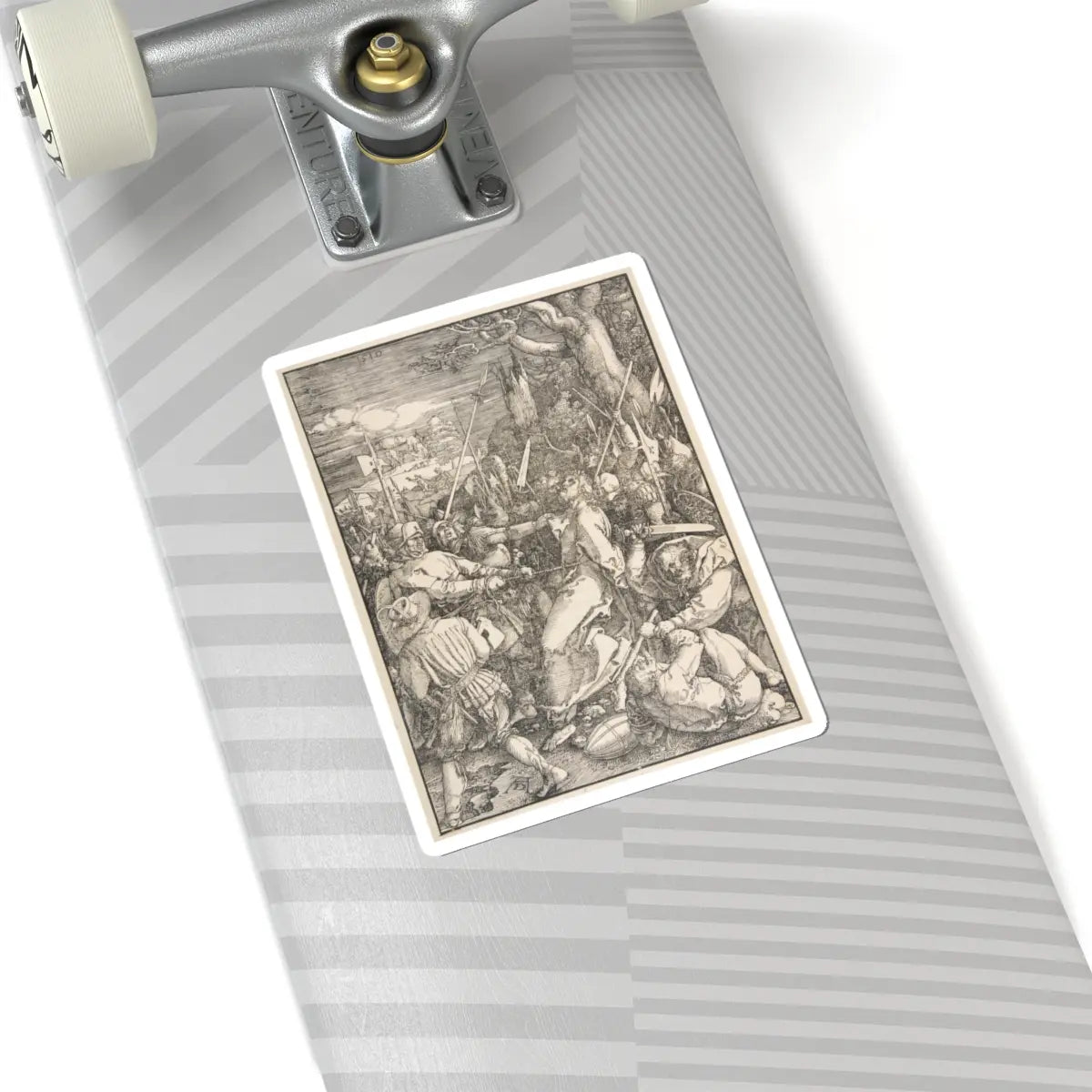 SKU:TSS-STICK-LBRDRR-6X6-375 Sizes:6" × 6" Types:White