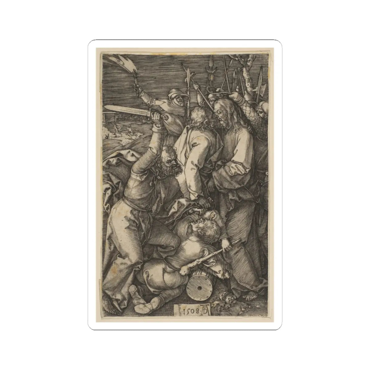 SKU:TSS-STICK-LBRDRR-4X4-376 Sizes:4" × 4" Types:White