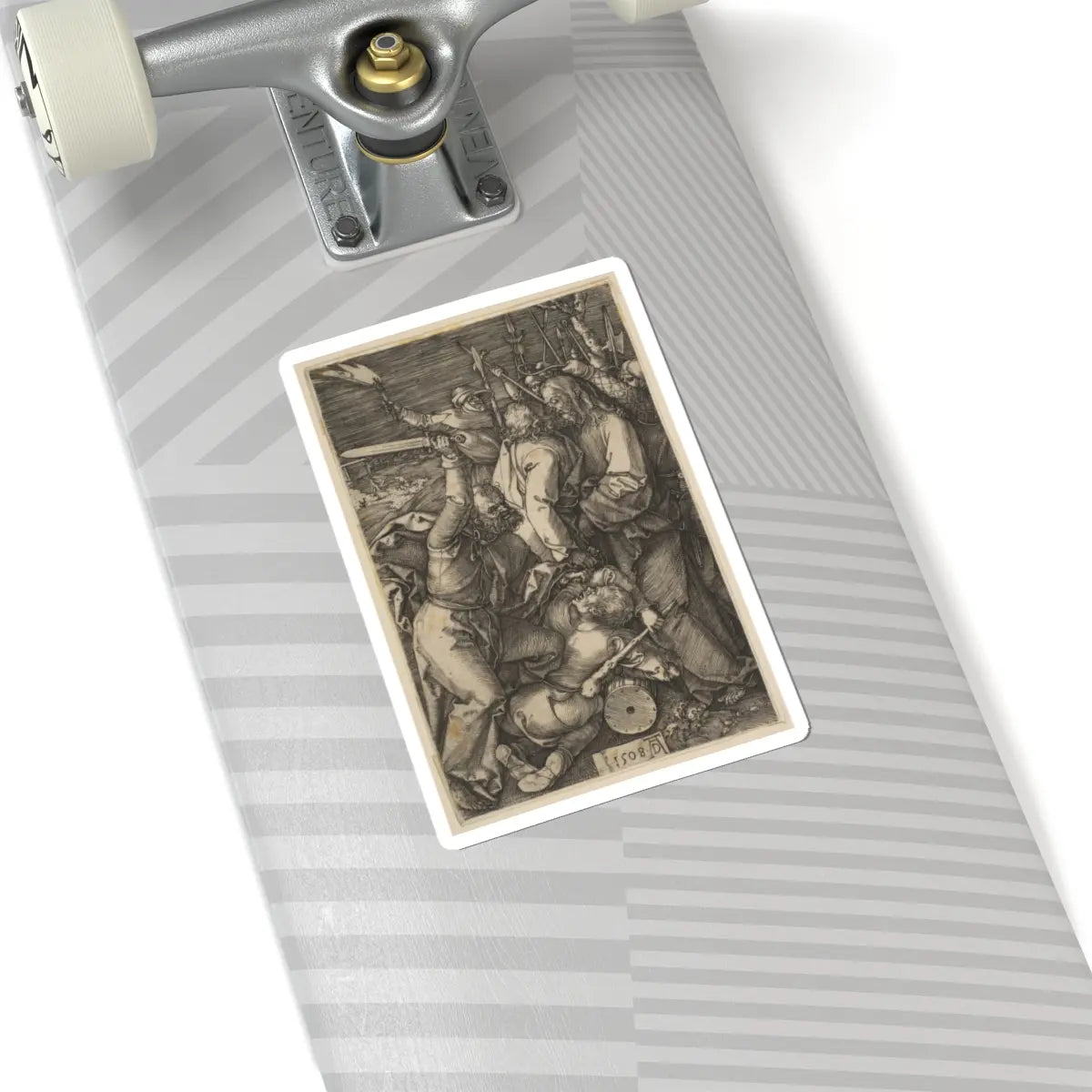 SKU:TSS-STICK-LBRDRR-6X6-376 Sizes:6" × 6" Types:White