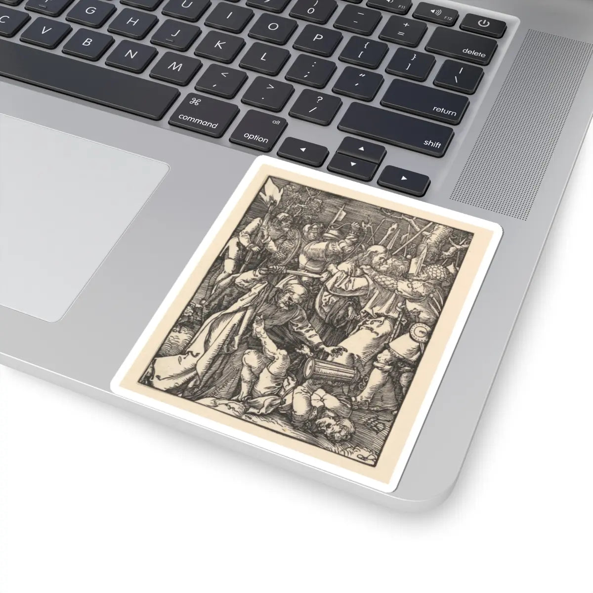 SKU:TSS-STICK-LBRDRR-4X4-377 Sizes:4" × 4" Types:White