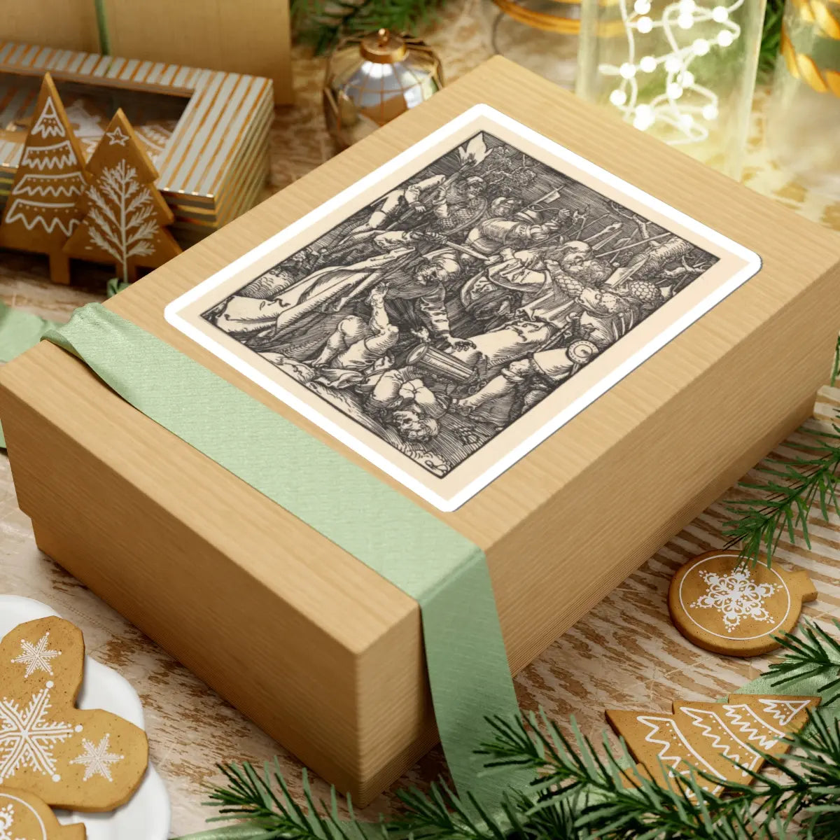 SKU:TSS-STICK-LBRDRR-6X6-377 Sizes:6" × 6" Types:White