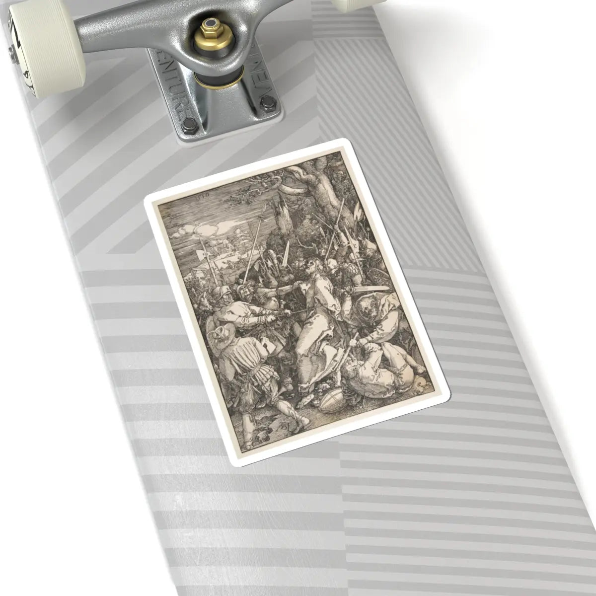 SKU:TSS-STICK-LBRDRR-6X6-374 Sizes:6" × 6" Types:White
