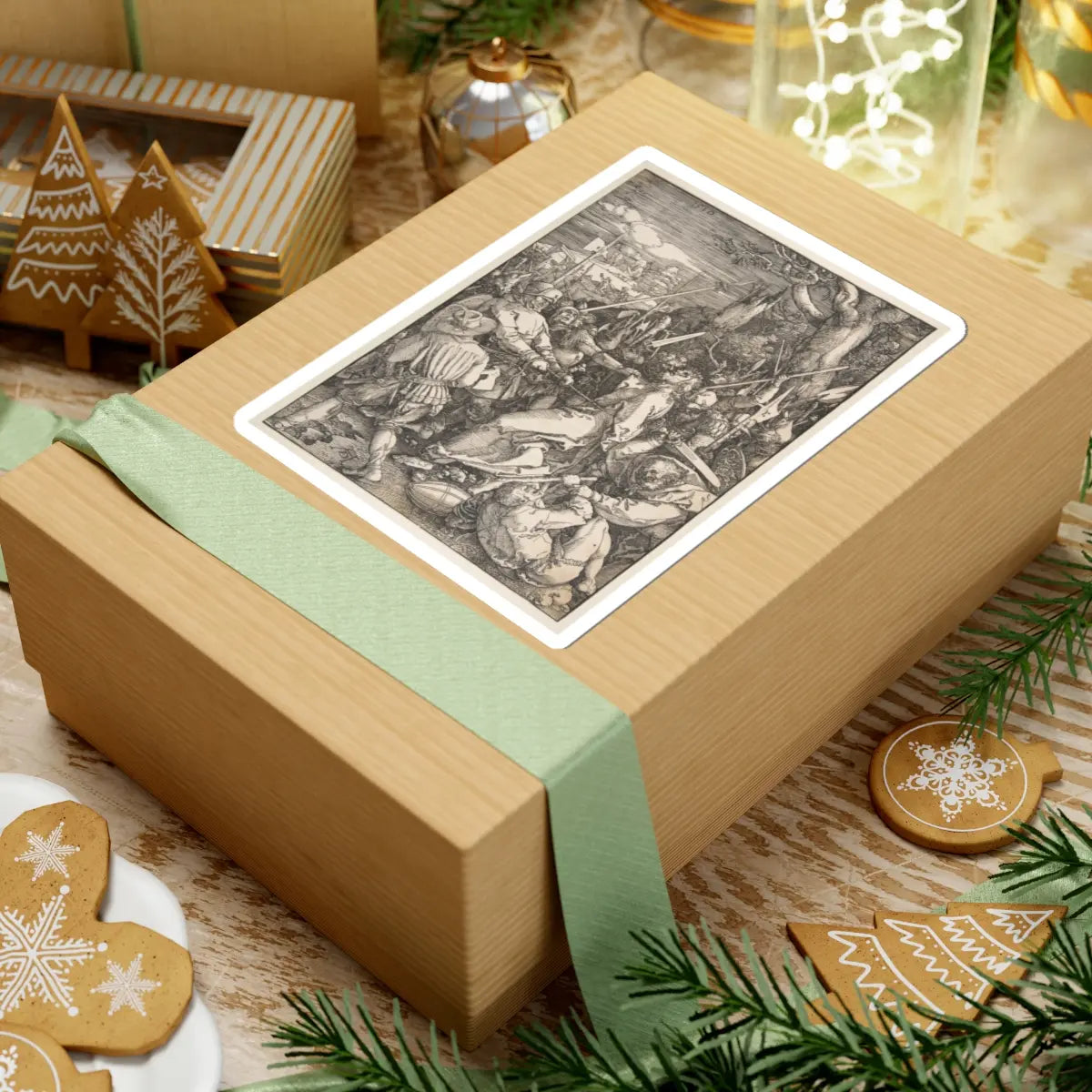 SKU:TSS-STICK-LBRDRR-6X6-374 Sizes:6" × 6" Types:White