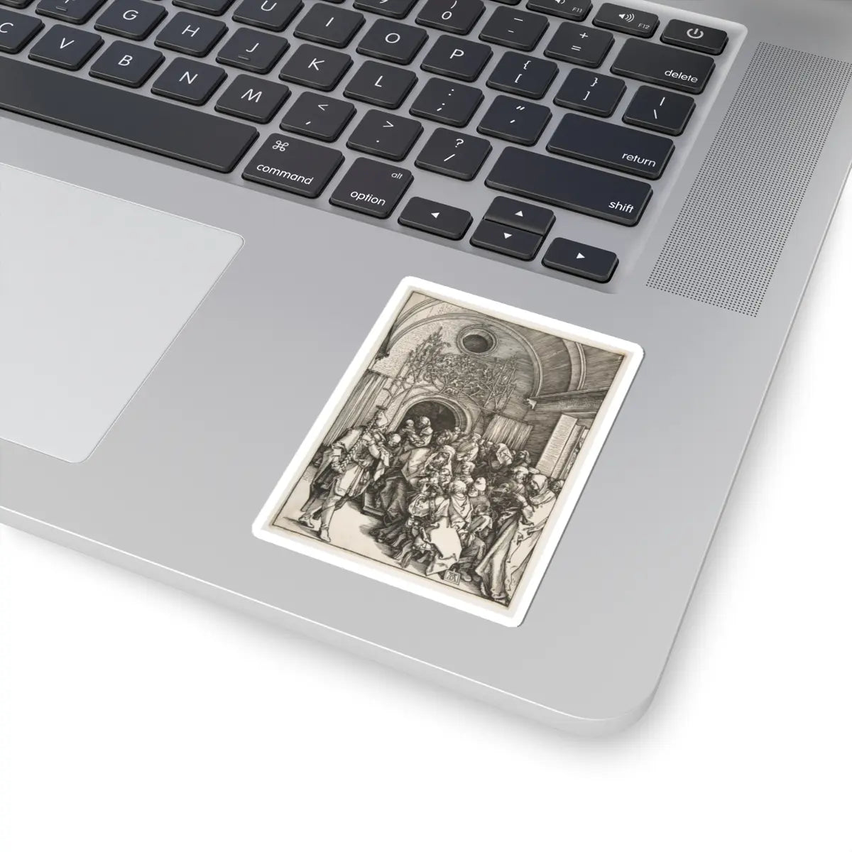 SKU:TSS-STICK-LBRDRR-3X3-393 Sizes:3" × 3" Types:White