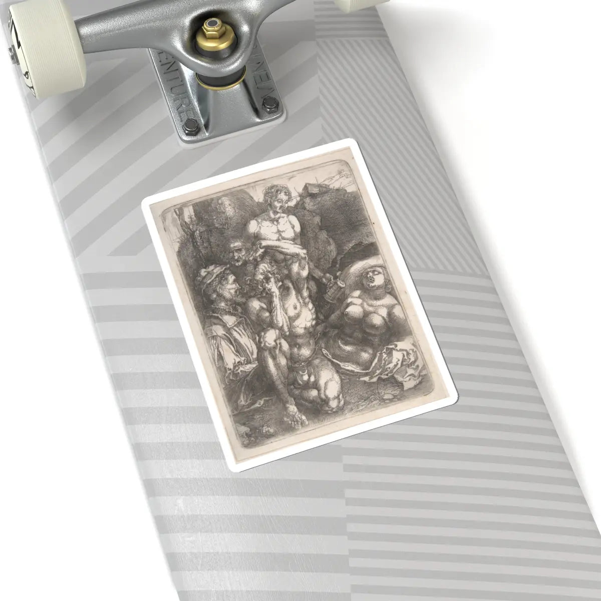 SKU:TSS-STICK-LBRDRR-6X6-429 Sizes:6" × 6" Types:White