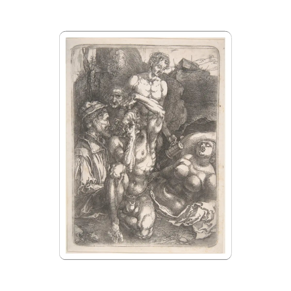 SKU:TSS-STICK-LBRDRR-6X6-429 Sizes:6" × 6" Types:White
