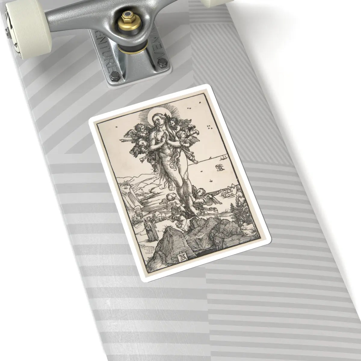 SKU:TSS-STICK-LBRDRR-6X6-435 Sizes:6" × 6" Types:White