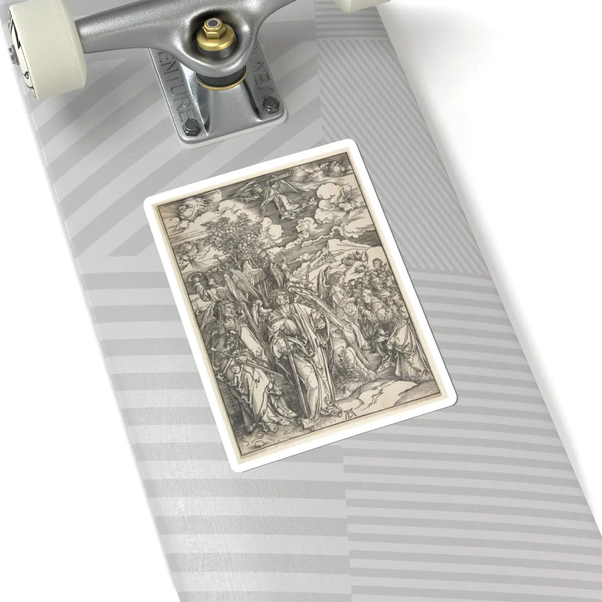 SKU:TSS-STICK-LBRDRR-6X6-450 Sizes:6" × 6" Types:White