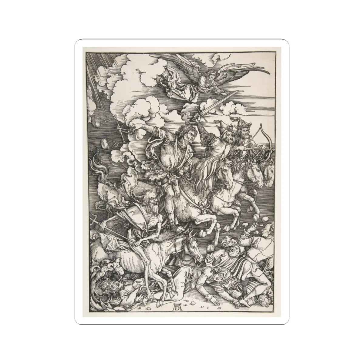 SKU:TSS-STICK-LBRDRR-4X4-455 Sizes:4" × 4" Types:White