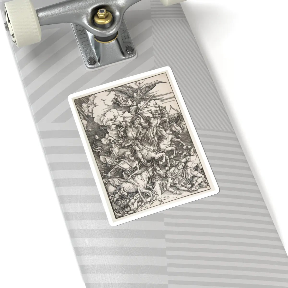 SKU:TSS-STICK-LBRDRR-6X6-455 Sizes:6" × 6" Types:White