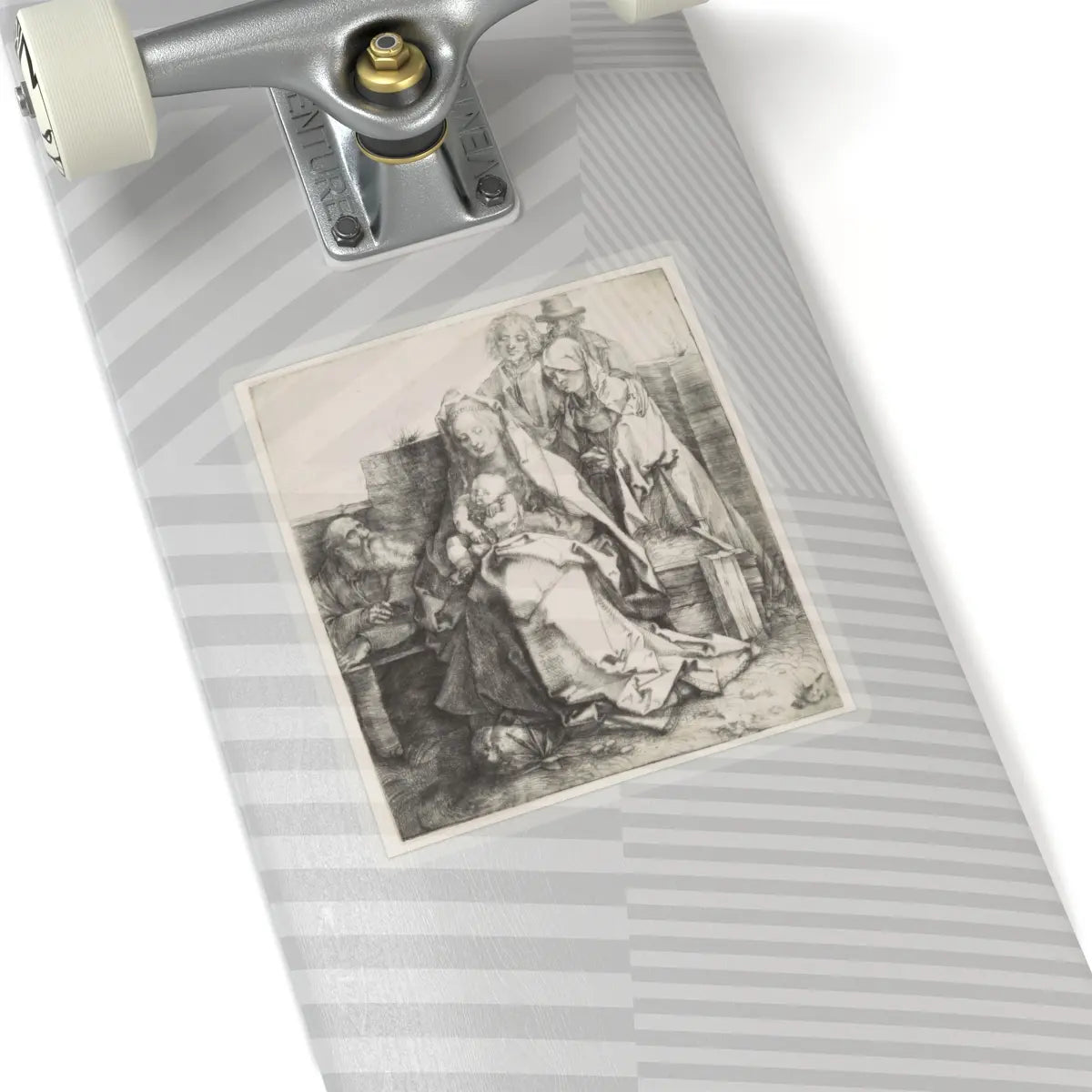 SKU:TSS-STICK-LBRDRR-6X6-13SPI Sizes:6" × 6" Types:Transparent