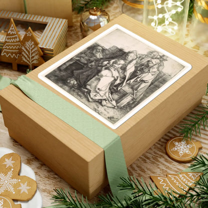 SKU:TSS-STICK-LBRDRR-6X6-473 Sizes:6" × 6" Types:White