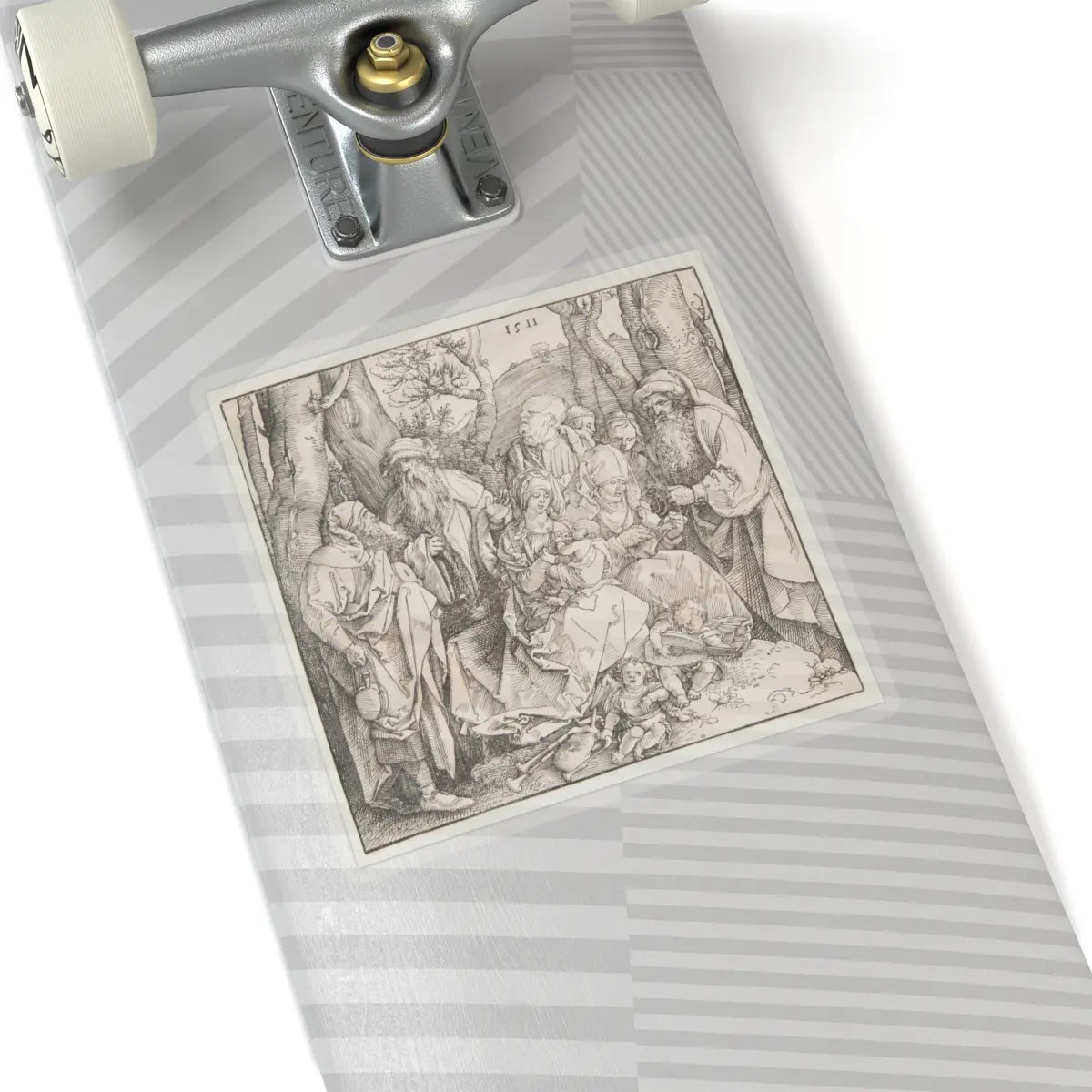 SKU:TSS-STICK-LBRDRR-6X6-13SPM Sizes:6" × 6" Types:Transparent