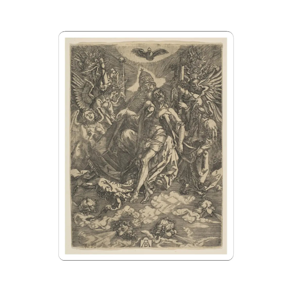 SKU:TSS-STICK-LBRDRR-6X6-483 Sizes:6" × 6" Types:White