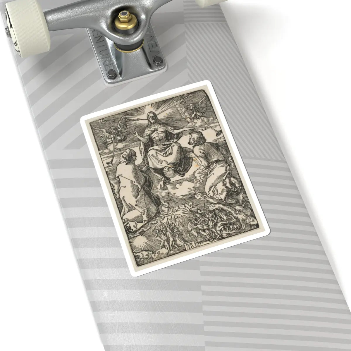 SKU:TSS-STICK-LBRDRR-6X6-503 Sizes:6" × 6" Types:White