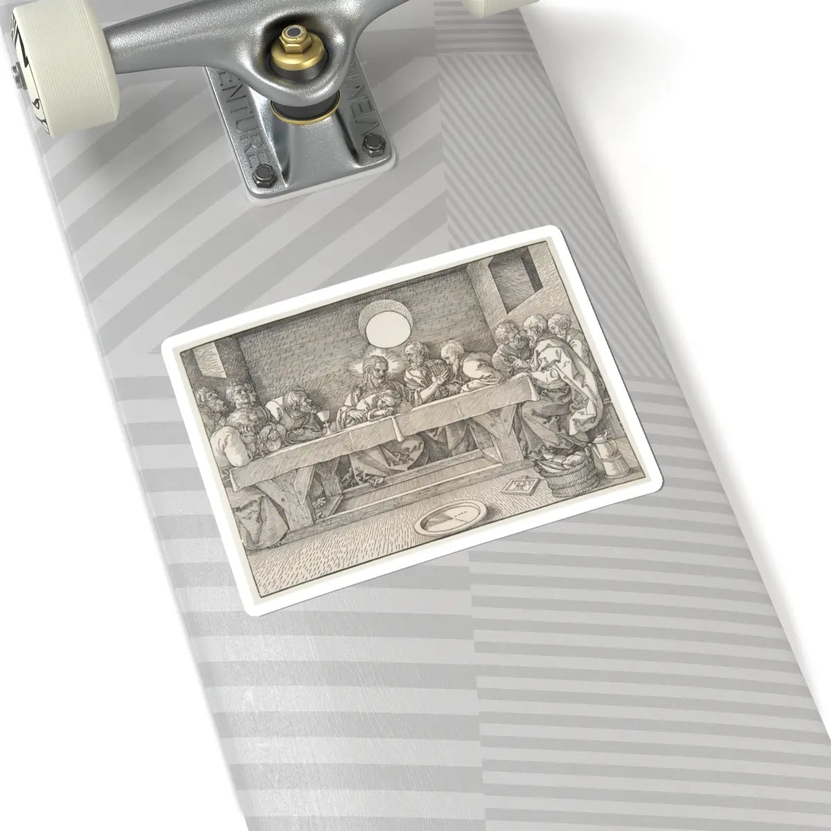 SKU:TSS-STICK-LBRDRR-6X6-505 Sizes:6" × 6" Types:White