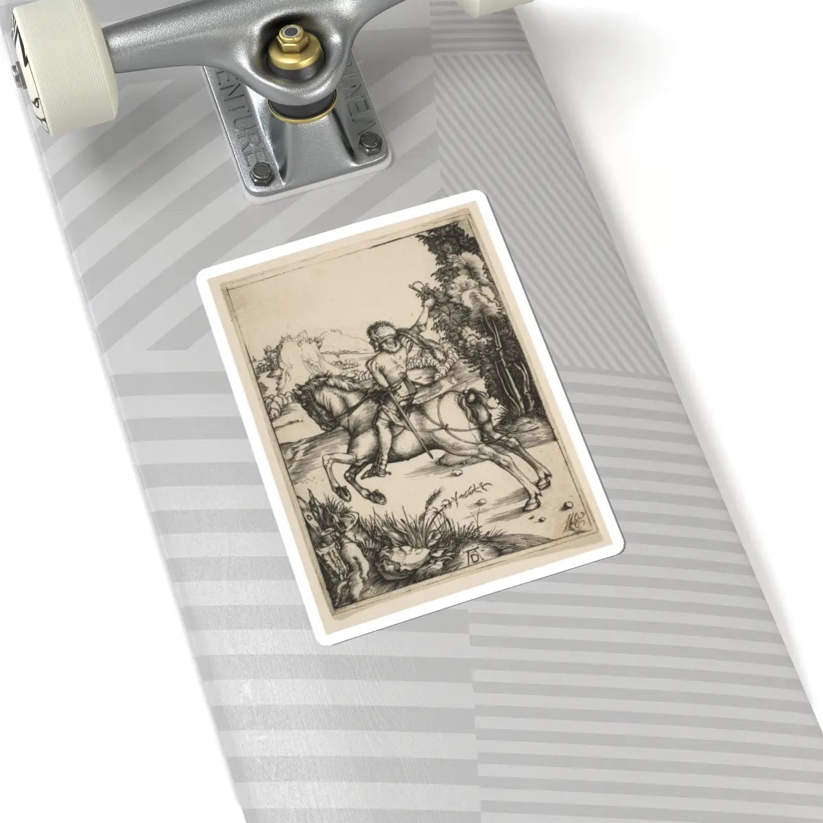 SKU:TSS-STICK-LBRDRR-6X6-512 Sizes:6" × 6" Types:White