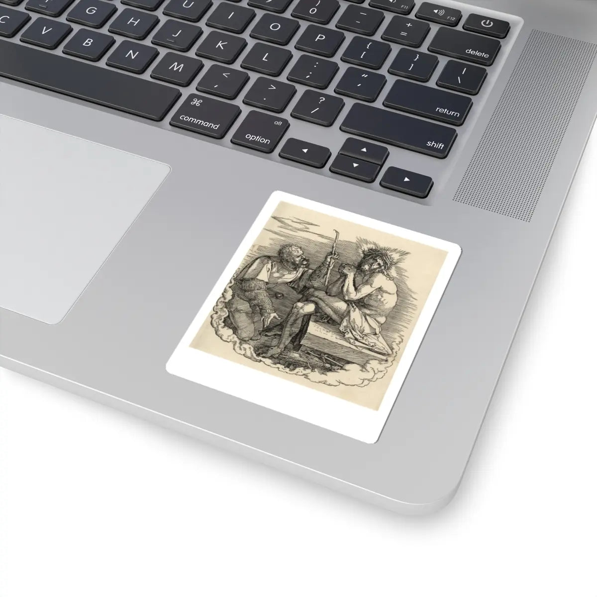 SKU:TSS-STICK-LBRDRR-3X3-519 Sizes:3" × 3" Types:White