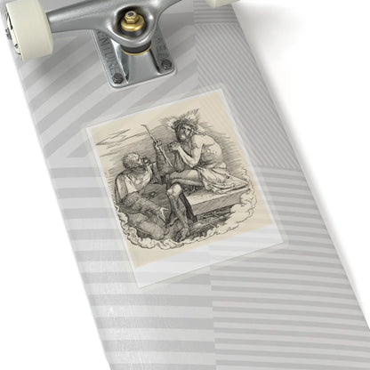 SKU:TSS-STICK-LBRDRR-6X6-13SQS Sizes:6" × 6" Types:Transparent