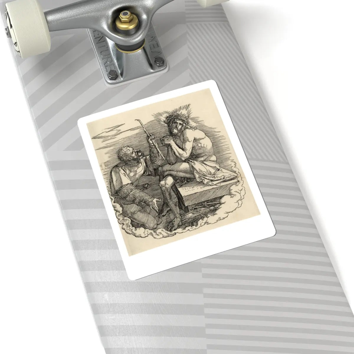SKU:TSS-STICK-LBRDRR-6X6-519 Sizes:6" × 6" Types:White