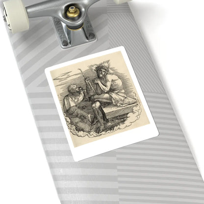 SKU:TSS-STICK-LBRDRR-6X6-519 Sizes:6" × 6" Types:White
