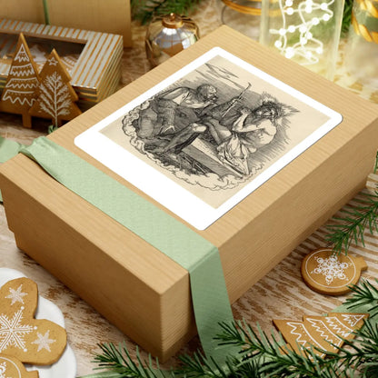 SKU:TSS-STICK-LBRDRR-6X6-519 Sizes:6" × 6" Types:White