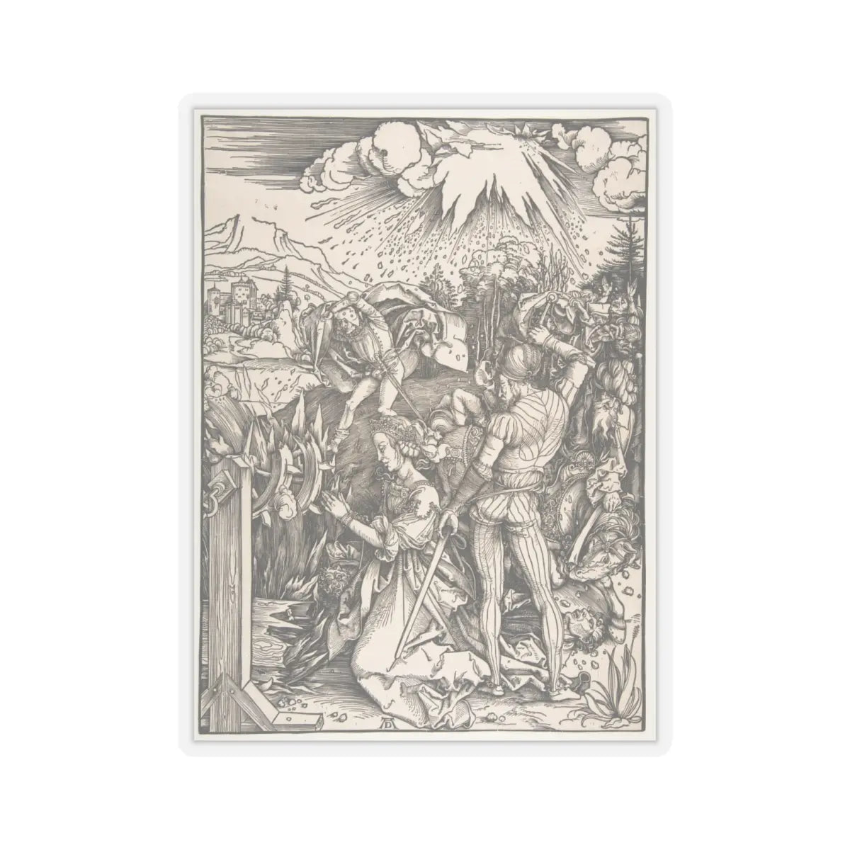 SKU:TSS-STICK-LBRDRR-6X6-13SQZ Sizes:6" × 6" Types:Transparent