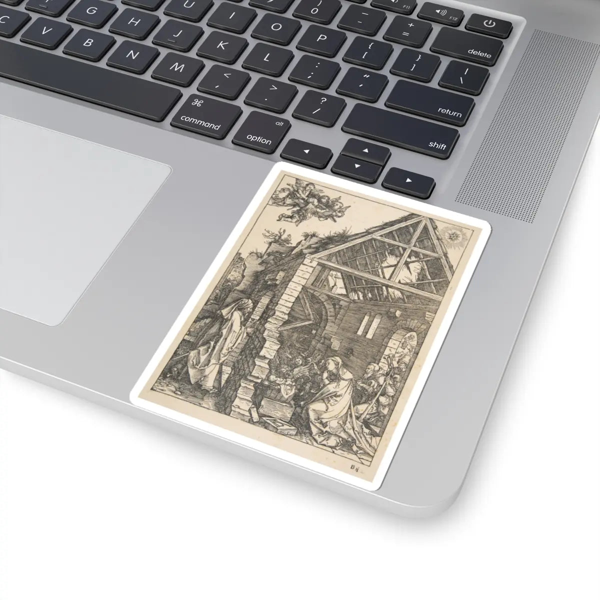 SKU:TSS-STICK-LBRDRR-4X4-548 Sizes:4" × 4" Types:White