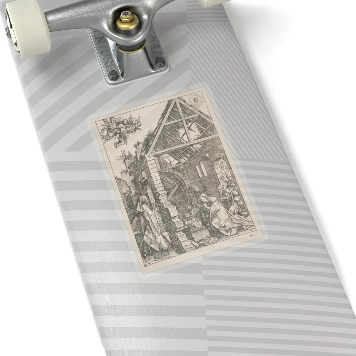 SKU:TSS-STICK-LBRDRR-6X6-13SRL Sizes:6" × 6" Types:Transparent