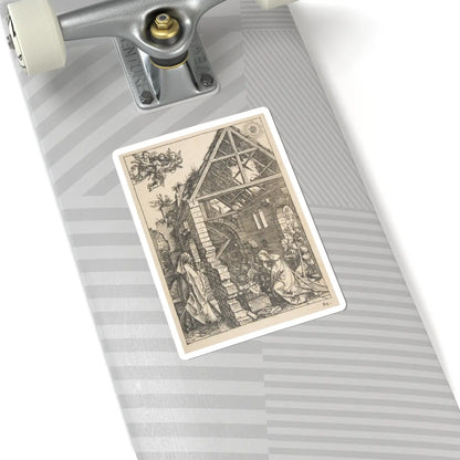 SKU:TSS-STICK-LBRDRR-6X6-548 Sizes:6" × 6" Types:White