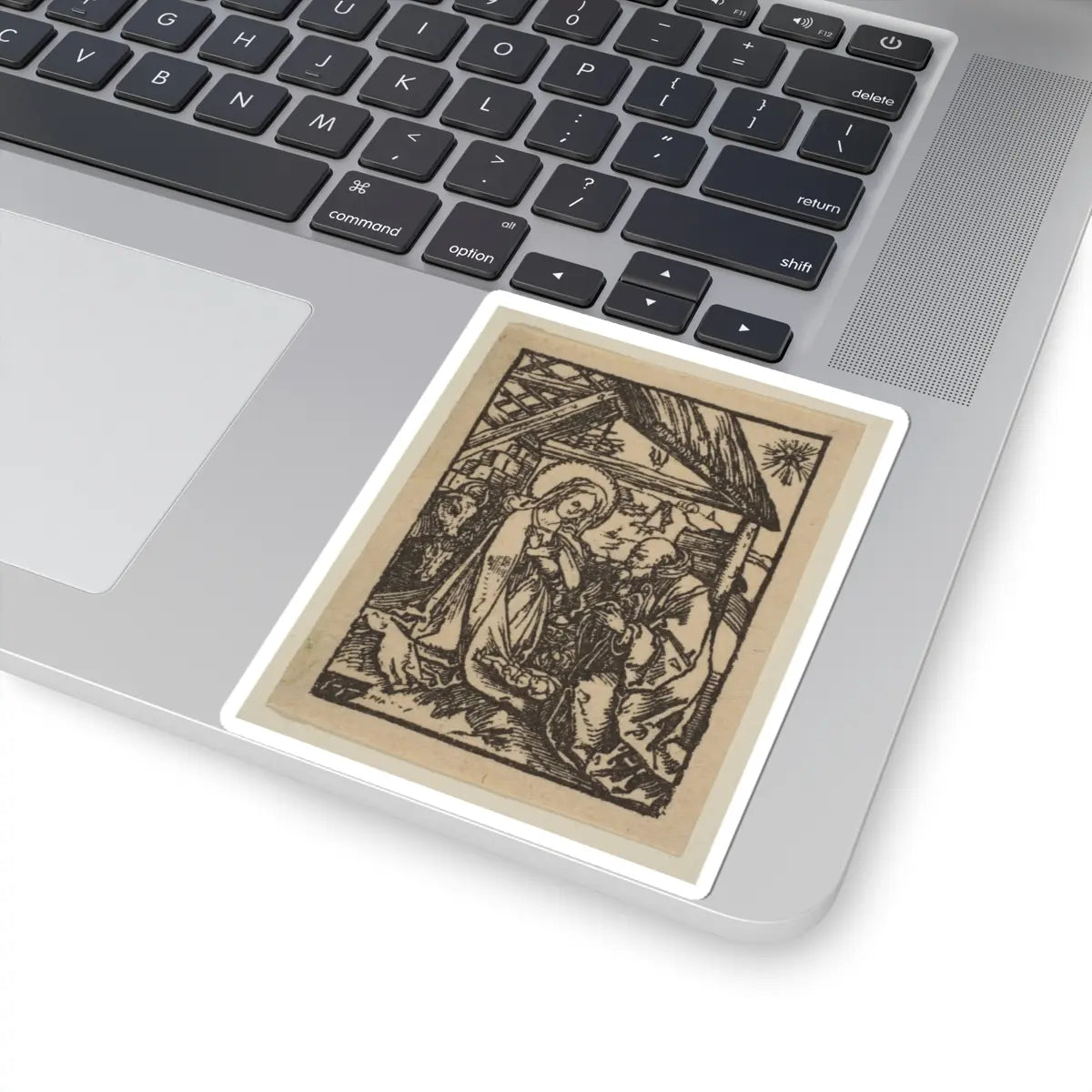 SKU:TSS-STICK-LBRDRR-4X4-547 Sizes:4" × 4" Types:White
