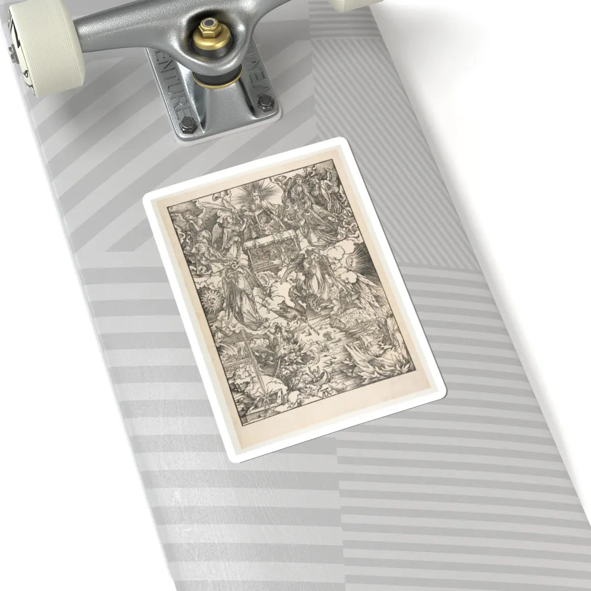SKU:TSS-STICK-LBRDRR-6X6-590 Sizes:6" × 6" Types:White