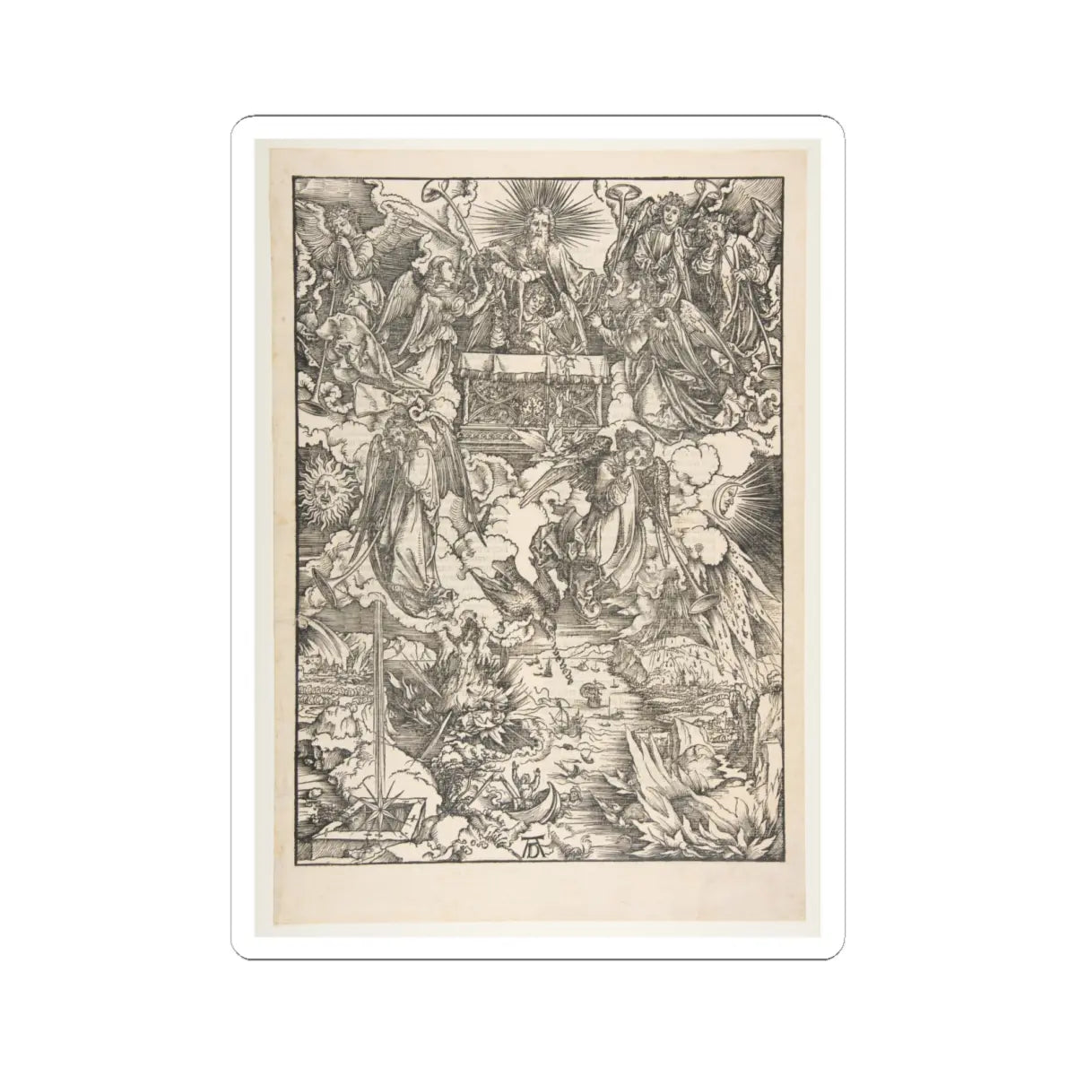 SKU:TSS-STICK-LBRDRR-6X6-590 Sizes:6" × 6" Types:White