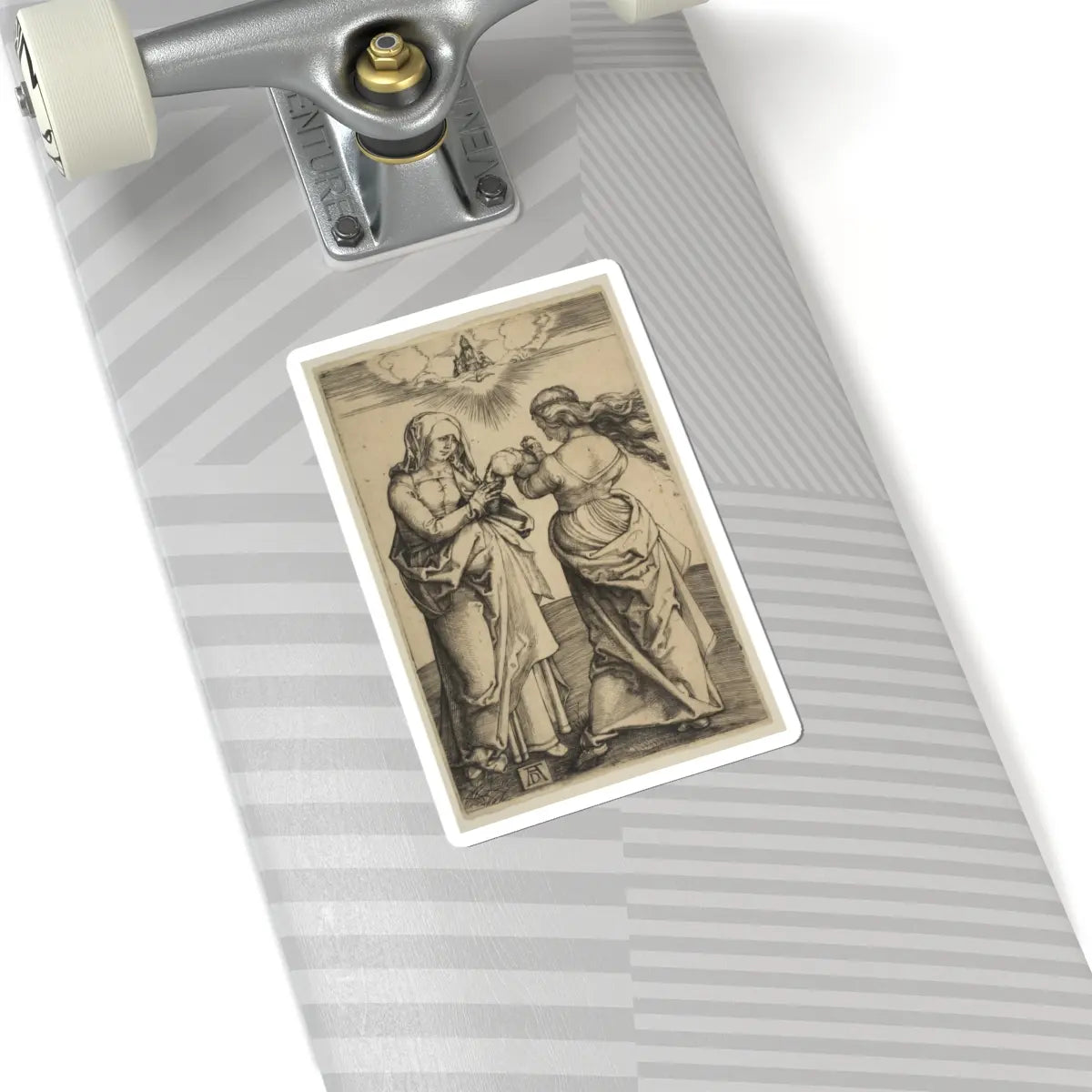 SKU:TSS-STICK-LBRDRR-6X6-624 Sizes:6" × 6" Types:White