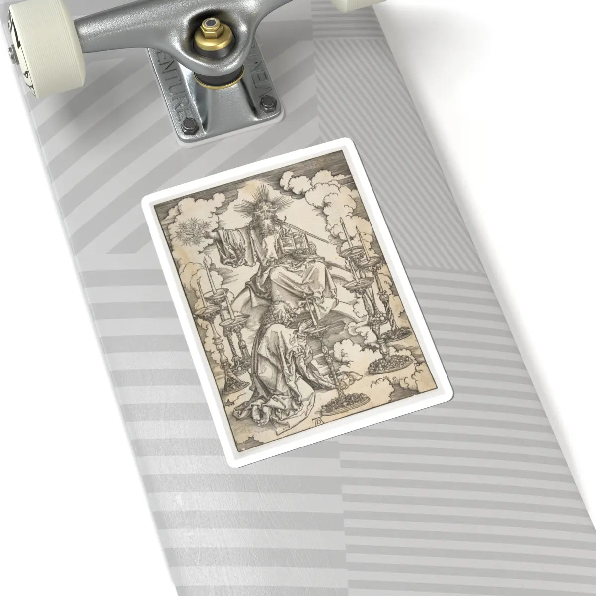 SKU:TSS-STICK-LBRDRR-6X6-640 Sizes:6" × 6" Types:White