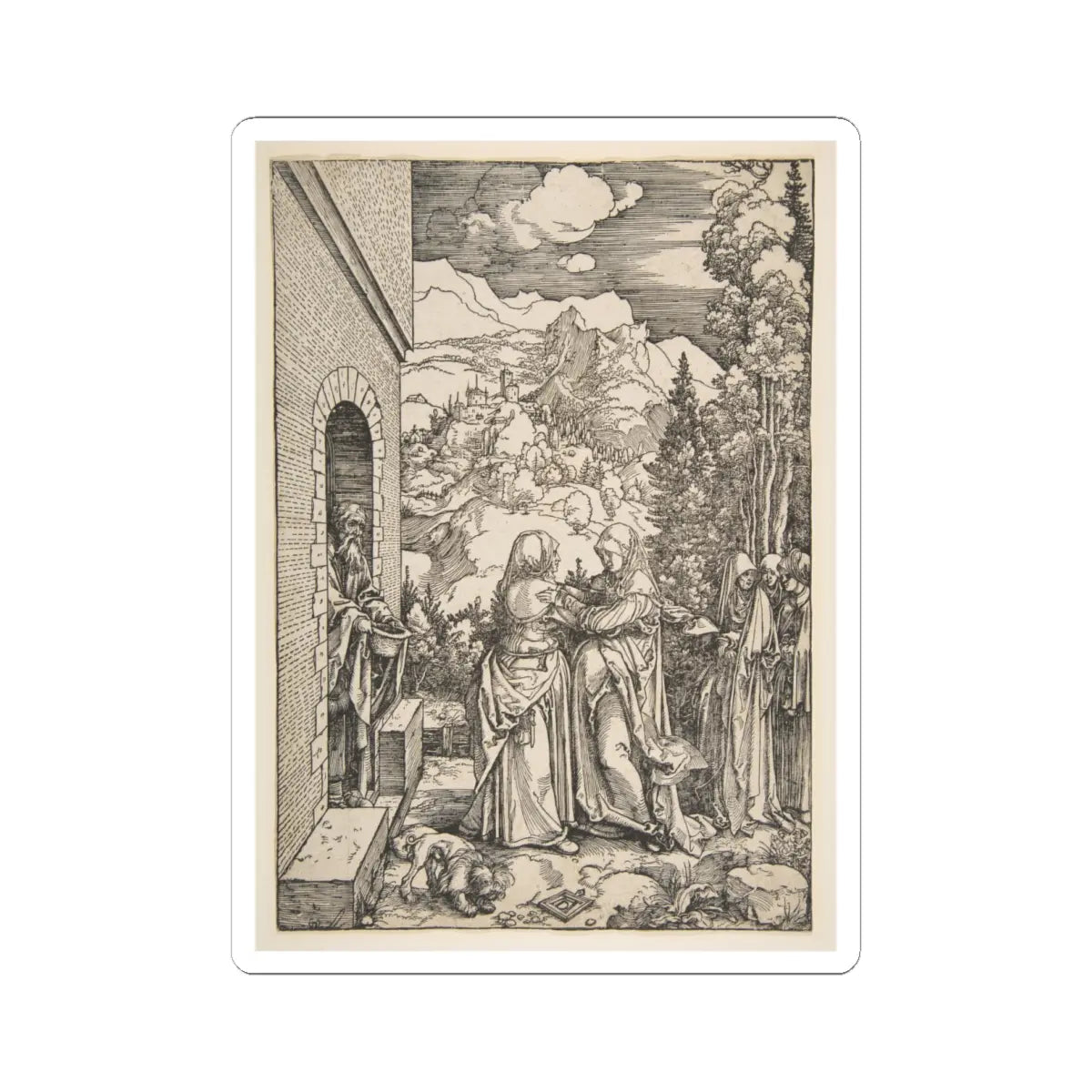 SKU:TSS-STICK-LBRDRR-6X6-643 Sizes:6" × 6" Types:White