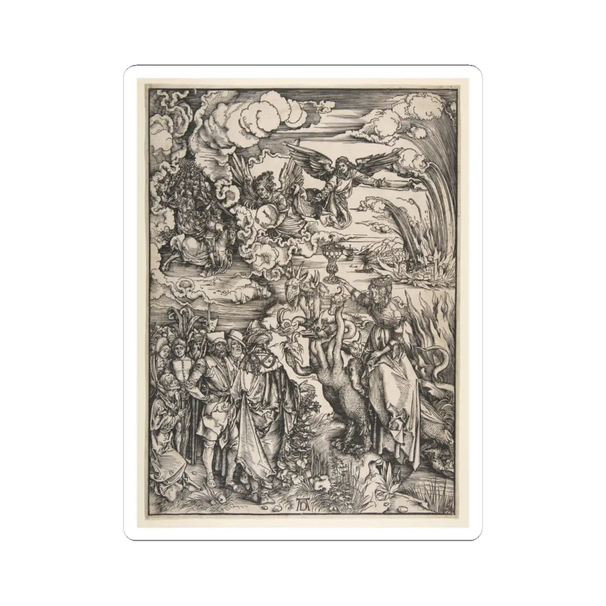 SKU:TSS-STICK-LBRDRR-4X4-646 Sizes:4" × 4" Types:White